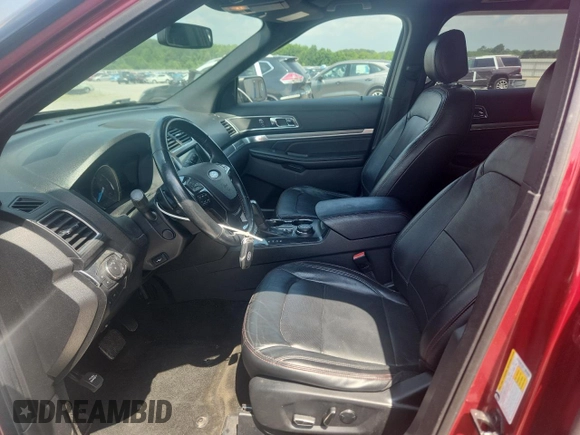 2017 Ford Explorer Sport z VIN 1FM5K8GT6HGD16306, wystawiony jako Copart lot #62382925 z przebiegiem 134 199 mil mil oraz Szkoda całkowita • Salvage title. Historia ofert i sprzedaży dostępna na DreamBid. Obrazek 7.