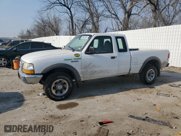 2000 Ford Ranger XL with VIN 1FTZR15VXYPB20317, listed as a Copart auction lot 48925385 with 150,498 mi miles and Salvage Title. Bid and sale history available at carsss.com. Image 1.