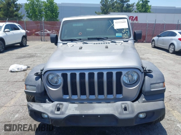 2020 Jeep Wrangler Unlimited Sport S с VIN 1C4HJXDN3LW268895, выставлен на аукционе IAAI как лот 42555660 с пробегом 60 962 миль миль и . История ставок и продаж доступна на DreamBid. Изображение 12.