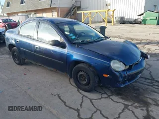 2000 Dodge Neon Highline with VIN 1B3ES46C9YD798867, listed as a IAAI auction lot 41535717 with 175,069 mi miles. Bid and sale history available at carsss.com. Image 1.