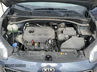 2017 Kia Sportage LX with VIN KNDPM3AC4H7213422, listed as a Copart auction lot 53560945 with 111,822 mi miles and Salvage Title. Bid and sale history available at carsss.com. Image 12.