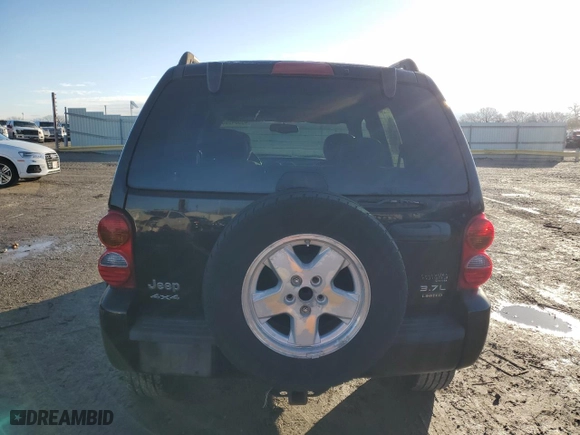 2004 Jeep Liberty Limited with VIN 1J4GL58K04W132469, listed as a Copart auction lot 43584965 with 133,307 mi miles and Salvage Title. Bid and sale history available at carsss.com. Image 6.