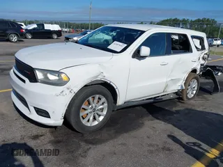 2020 Dodge Durango Pursuit with VIN 1C4SDJFT1LC166468, listed as a IAAI auction lot 42497692 with 66,014 mi miles and . Bid and sale history available at DreamBid. Image 22.
