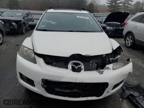2007 Mazda CX-7 Touring with VIN JM3ER293270100526, listed as a Copart auction lot 83574844 with 142,828 mi miles and Salvage Title. Bid and sale history available at carsss.com. Image 5.