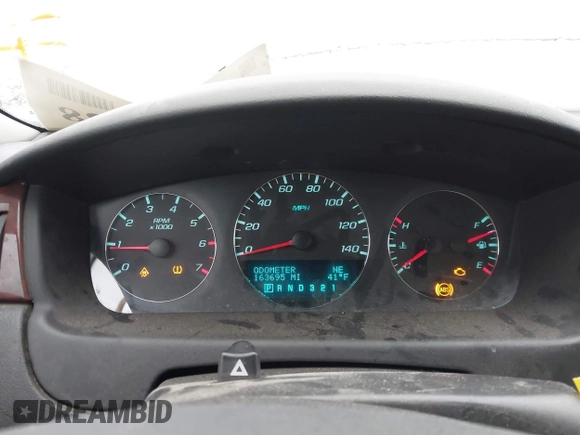 2008 Chevrolet Impala LT with VIN 2G1WC583X89247095, listed as a IAAI auction lot 41718328 with 163,695 mi miles and . Bid and sale history available at DreamBid. Image 7.