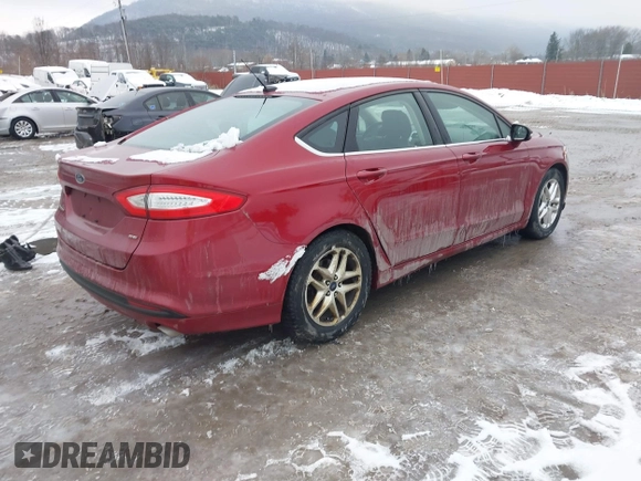 2014 Ford Fusion SE with VIN 3FA6P0H73ER295907, listed as a IAAI auction lot 41558848 with 106,397 mi miles. Bid and sale history available at carsss.com. Image 4.