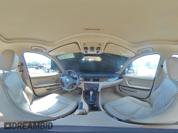 2009 BMW 3 Series 328i xDrive with VIN WBAPK53589A643505, listed as a Copart auction lot 61724135 with 116,693 mi miles and Salvage title. Bid and sale history available at DreamBid. Image 15.