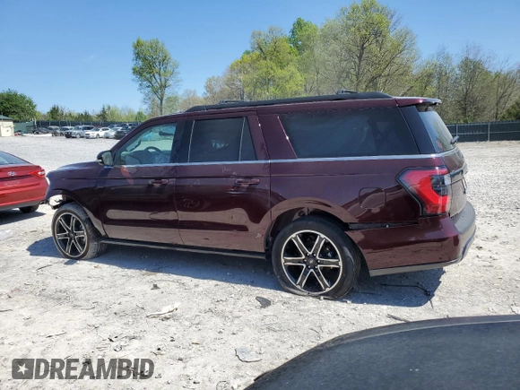 2021 Ford Expedition Max Limited z VIN 1FMJK2AT5MEA69516, wystawiony jako Copart lot #48359535 z przebiegiem 12 565 mil mil oraz Szkoda całkowita • Salvage title. Historia ofert i sprzedaży dostępna na DreamBid. Obrazek 2.