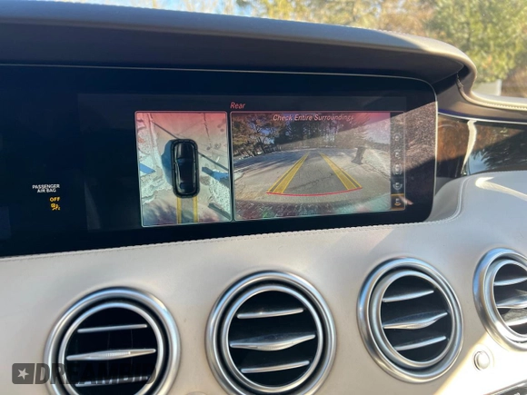 2019 Mercedes-Benz S-Class S 560 with VIN WDDXJ8GB0KA037165, listed as a Copart auction lot 43574845 with 163,219 mi miles and Clean Title. Bid and sale history available at carsss.com. Image 7.