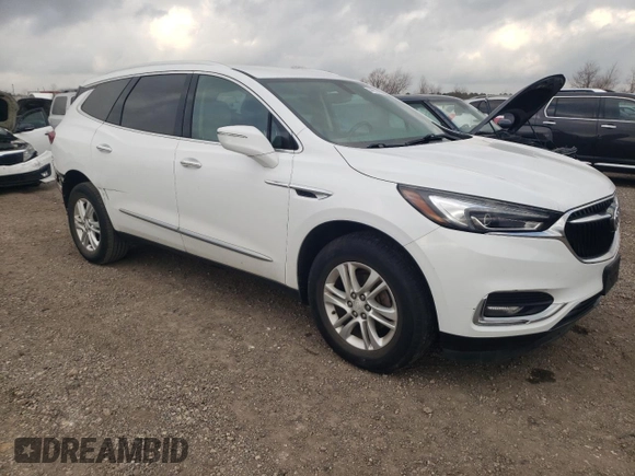 2019 Buick Enclave Essence with VIN 5GAERBKW2KJ174143, listed as a Copart auction lot 44210425 with 85,696 mi miles and Salvage Title. Bid and sale history available at DreamBid. Image 4.