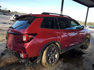 2024 Honda Passport TrailSport with VIN 5FNYF8H64RB019688, listed as a Copart auction lot 45953795 with 14,943 mi miles and Salvage title. Bid and sale history available at DreamBid. Image 3.