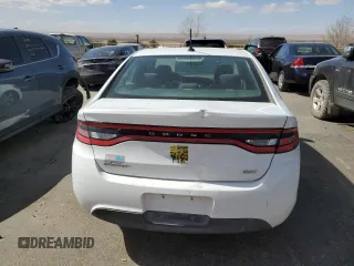 2015 Dodge Dart SXT with VIN 1C3CDFBB8FD266102, listed as a Copart auction lot 46630255 with 268,141 mi miles and Salvage Title. Bid and sale history available at carsss.com. Image 6.