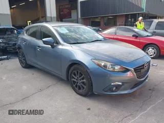 2015 Mazda 3 i Grand Touring with VIN JM1BM1M78F1221164, listed as a IAAI auction lot 42490560 with 53,872 mi miles and . Bid and sale history available at DreamBid. Image 1.