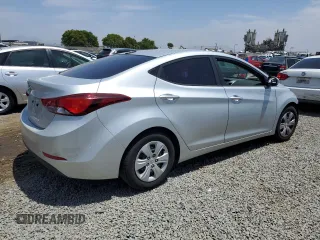 2016 Hyundai Elantra SE z VIN 5NPDH4AE7GH710280, wystawiony jako Copart lot #58803965 z przebiegiem 167 501 mil mil oraz Szkoda całkowita • Salvage title. Historia ofert i sprzedaży dostępna na DreamBid. Obrazek 3.