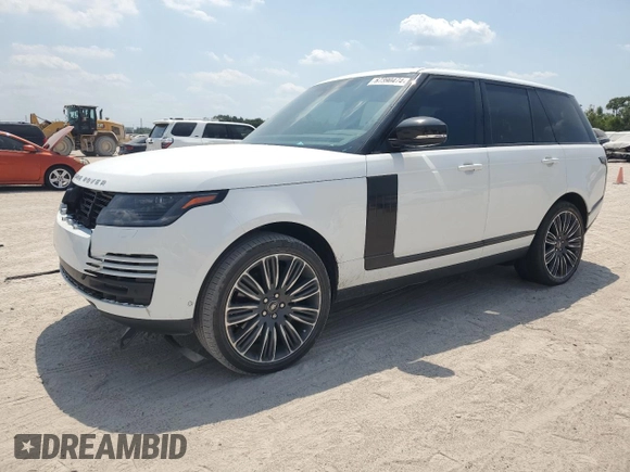 2022 Land Rover Range Rover Westminster with VIN SALGS2SE9NA461723, listed as a Copart auction lot 67390474 with 36,619 mi miles and Salvage title. Bid and sale history available at DreamBid. Image 1.