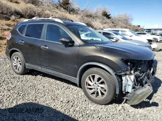 2014 Nissan Rogue SV with VIN 5N1AT2MT0EC792583, listed as a Copart auction lot 46142005 with Not Provided miles and Salvage Title. Bid and sale history available at carsss.com. Image 4.