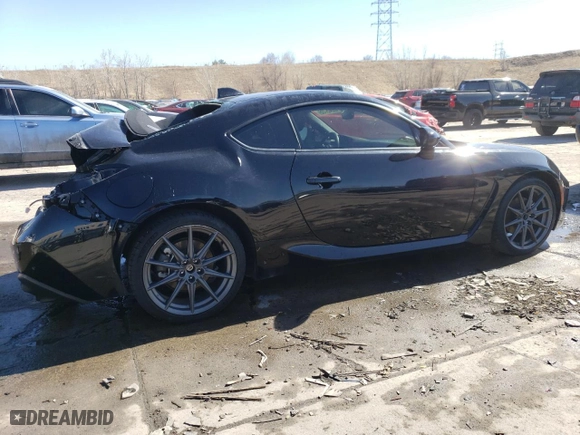 2022 Subaru BRZ Limited with VIN JF1ZDBF13N8702884, listed as a Copart auction lot 46545735 with 21,375 mi miles and Salvage Title. Bid and sale history available at carsss.com. Image 3.