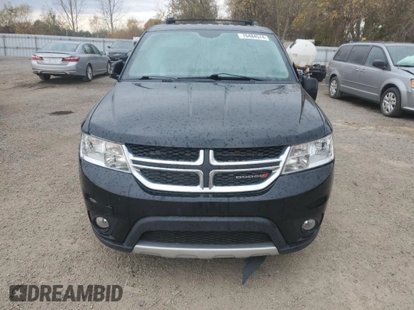 2017 Dodge Journey GT with VIN 3C4PDDFG2HT648758, listed as a Copart auction lot 76484574 with 194,836 mi miles and Salvage title. Bid and sale history available at DreamBid. Image 5.