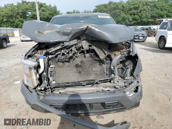 2021 Ford F-150 XL with VIN 1FTEW1C86MKE53397, listed as a Copart auction lot 56956825 with 62,848 mi miles and Salvage title. Bid and sale history available at DreamBid. Image 5.