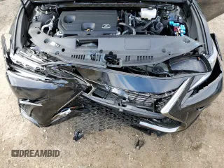 2024 Lexus ES 300h with VIN 58ABA1C15RU043954, listed as a Copart auction lot 44977915 with 9,880 mi miles and Salvage title. Bid and sale history available at DreamBid. Image 11.