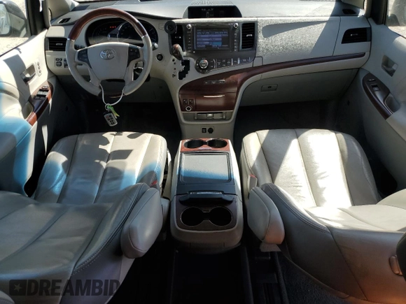 2014 Toyota Sienna XLE with VIN 5TDYK3DCXES470334, listed as a Copart auction lot 49579925 with 146,837 mi miles and Salvage Title. Bid and sale history available at DreamBid. Image 8.