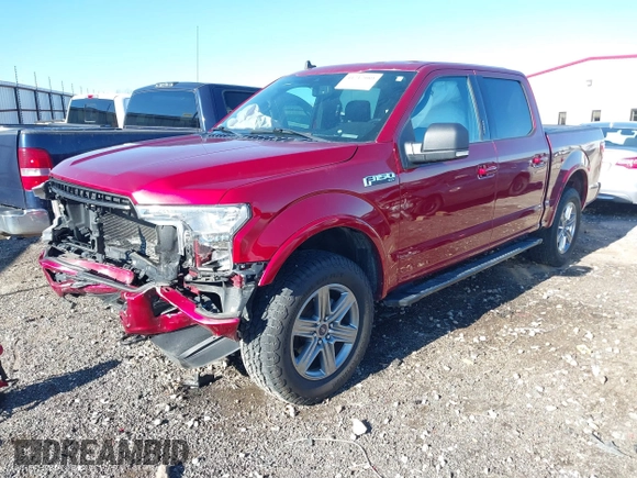 2019 Ford F-150 XL with VIN 1FTEW1E59KKE73451, listed as a IAAI auction lot 41717089 with 63,386 mi miles. Bid and sale history available at carsss.com. Image 17.
