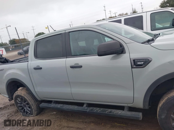 2021 Ford Ranger XL with VIN 1FTER4EH5MLD16886, listed as a IAAI auction lot 41017206 with 54,496 mi miles. Bid and sale history available at carsss.com. Image 14.