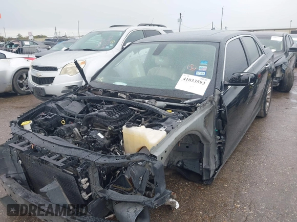 2017 Chrysler 300 with VIN 2C3CCAEG3HH580047, listed as a IAAI auction lot 41033593 with Not Provided miles. Bid and sale history available at carsss.com. Image 16.