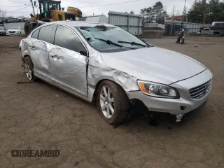 2016 Volvo S60 T5 Premier with VIN YV1612TK2G2399423, listed as a Copart auction lot 50554245 with 0 mi miles and Salvage Title. Bid and sale history available at carsss.com. Image 4.
