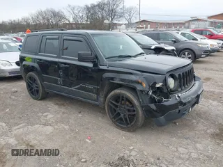 2014 Jeep Patriot Altitude with VIN 1C4NJPBA9ED505021, listed as a IAAI auction lot 41728734 with 142,385 mi miles and . Bid and sale history available at carsss.com. Image 1.