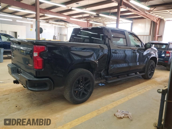 2023 Chevrolet Silverado 1500 RST with VIN 2GCUDEED3P1152321, listed as a Copart auction lot 47077775 with 43,626 mi miles and Salvage Title. Bid and sale history available at DreamBid. Image 3.