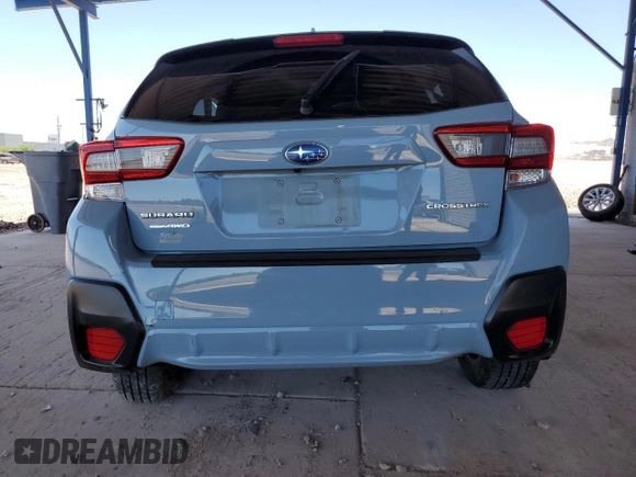 2021 Subaru Crosstrek Premium with VIN JF2GTAPC5M8266862, listed as a Copart auction lot 64136355 with 41,777 mi miles and Salvage title. Bid and sale history available at DreamBid. Image 6.