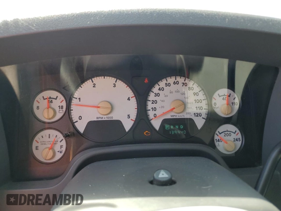 2007 Dodge Ram 2500 SLT with VIN 3D7KR28A57G817628, listed as a Copart auction lot 74386664 with 139,940 mi miles and Salvage Title. Bid and sale history available at carsss.com. Image 9.