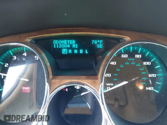 2012 Buick Enclave Leather with VIN 5GAKRCED0CJ327588, listed as a IAAI auction lot 42033144 with 112,004 mi miles and . Bid and sale history available at carsss.com. Image 7.