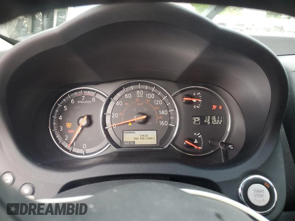 2012 Nissan Maxima S with VIN 1N4AA5APXCC858742, listed as a Copart auction lot 60454885 with 131,611 mi miles and Salvage title. Bid and sale history available at DreamBid. Image 9.
