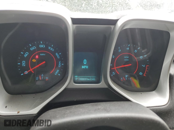 2013 Chevrolet Camaro LT with VIN 2G1FB3D32D9110529, listed as a Copart auction lot 50945235 with 166,837 mi miles and Salvage title. Bid and sale history available at DreamBid. Image 9.