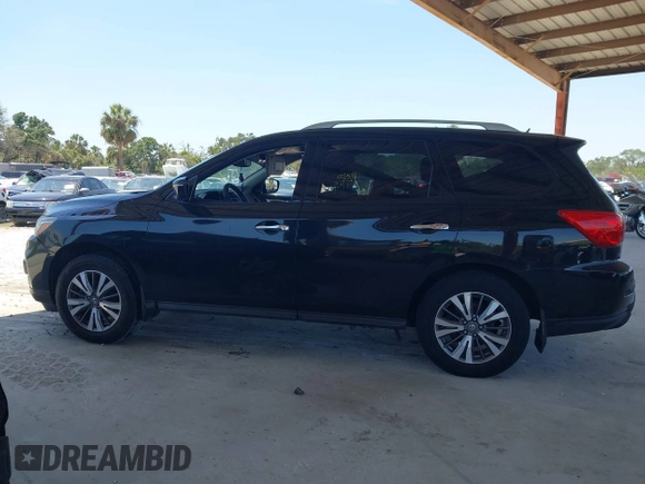 2017 Nissan Pathfinder SV with VIN 5N1DR2MM0HC650422, listed as a IAAI auction lot 42294539 with 104,480 mi miles and . Bid and sale history available at DreamBid. Image 14.