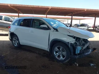 2015 Toyota Highlander Limited z VIN 5TDDKRFH5FS140709, wystawiony jako IAAI lot #42152762 z przebiegiem 263 053 mil mil oraz . Historia ofert i sprzedaży dostępna na DreamBid. Obrazek 1.