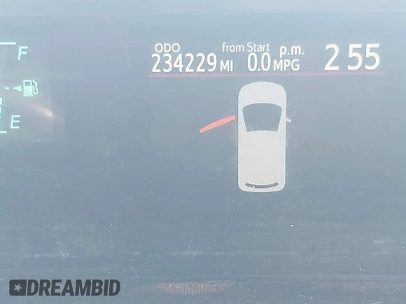 2013 Toyota Prius One with VIN JTDKDTB33D1057055, listed as a IAAI auction lot 41698984 with 234,229 mi miles. Bid and sale history available at carsss.com. Image 15.