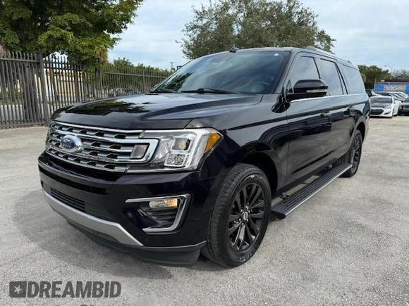 2019 Ford Expedition Max Limited with VIN 1FMJK1KT9KEA42633, listed as a Copart auction lot 54799955 with 98,210 mi miles and Non Repairable. Bid and sale history available at DreamBid. Image 1.