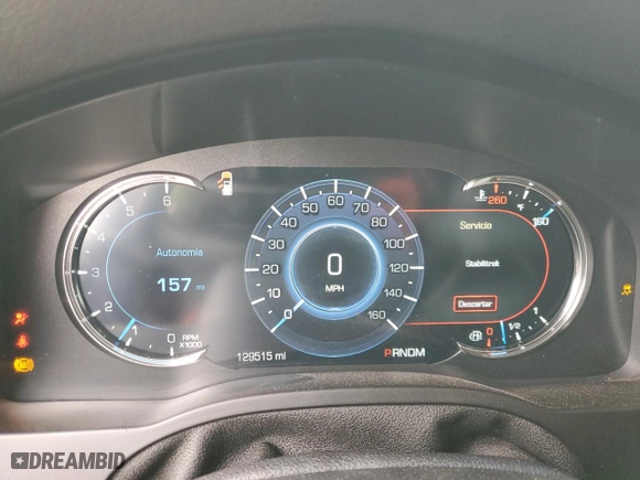 2016 Cadillac Escalade Luxury Collection with VIN 1GYS4BKJ1GR236364, listed as a Copart auction lot 43067635 with 129,515 mi miles and Salvage Title. Bid and sale history available at carsss.com. Image 9.