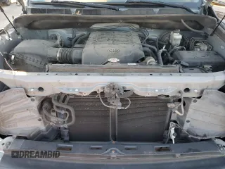 2018 Toyota Tundra 2WD SR5 with VIN 5TFFY5F16JX237455, listed as a Copart auction lot 84060504 with 105,034 mi miles and Salvage Title. Bid and sale history available at carsss.com. Image 11.