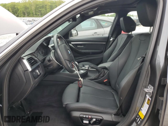 2017 BMW 3 Series 330i xDrive with VIN WBA8D9G39HNU63178, listed as a Copart auction lot 57384845 with 67,377 mi miles and Salvage title. Bid and sale history available at DreamBid. Image 7.