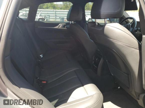 2024 BMW 4 Series 430i with VIN WBA63AV00RFR54092, listed as a Copart auction lot 53495545 with 32,212 mi miles and Salvage title. Bid and sale history available at DreamBid. Image 10.