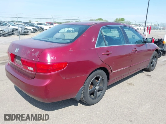 2005 Honda Accord EX with VIN 1HGCM56735A059534, listed as a IAAI auction lot 42209563 with 157,671 mi miles and . Bid and sale history available at DreamBid. Image 4.