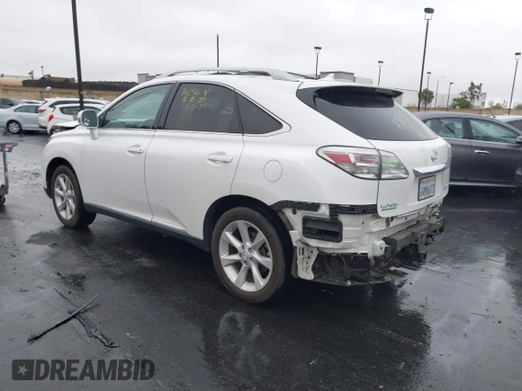 2012 Lexus RX 350 z VIN 2T2BK1BA7CC123198, wystawiony jako IAAI lot #42171220 z przebiegiem 98 898 mil mil oraz . Historia ofert i sprzedaży dostępna na DreamBid. Obrazek 3.