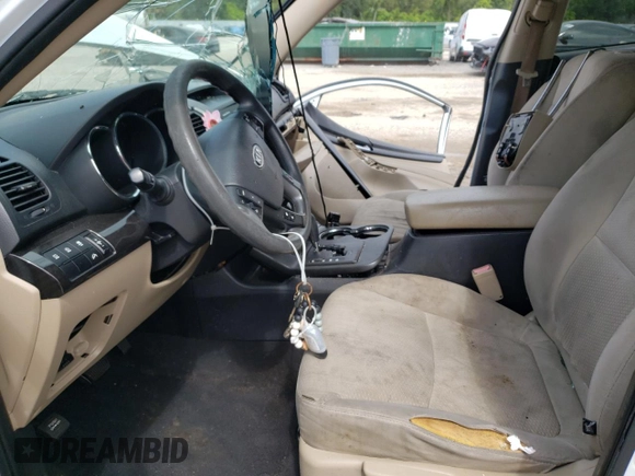 2012 Kia Sorento LX with VIN 5XYKT4A29CG262282, listed as a Copart auction lot 60324863 with 319,140 mi miles and Non Repairable. Bid and sale history available at carsss.com. Image 7.