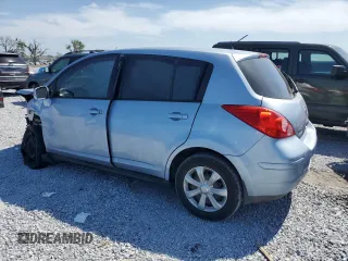 2009 Nissan Versa 1.8 S with VIN 3N1BC13E49L482262, listed as a Copart auction lot 54527245 with 88,633 mi miles and Salvage Title. Bid and sale history available at carsss.com. Image 2.