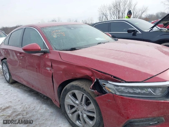 2018 Honda Accord Sedan LX 1.5T with VIN 1HGCV1F10JA173129, listed as a IAAI auction lot 41553818 with 83,655 mi miles. Bid and sale history available at carsss.com. Image 13.