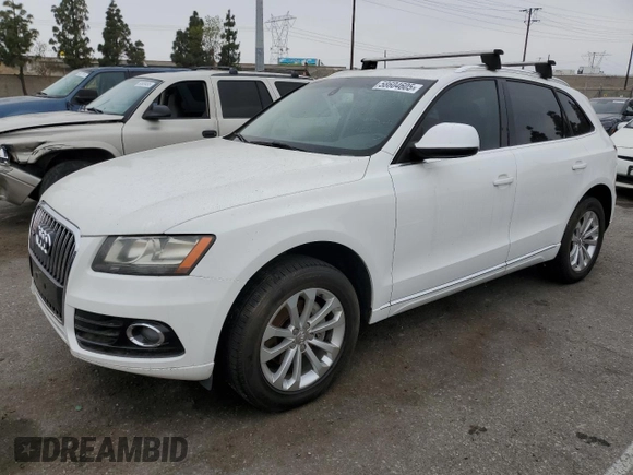 2014 Audi Q5 Premium z VIN WA1CFAFP5EA074239, wystawiony jako Copart lot #58604605 z przebiegiem 125 914 mil mil oraz Czysty tytuł • Clean title. Historia ofert i sprzedaży dostępna na DreamBid. Obrazek 1.